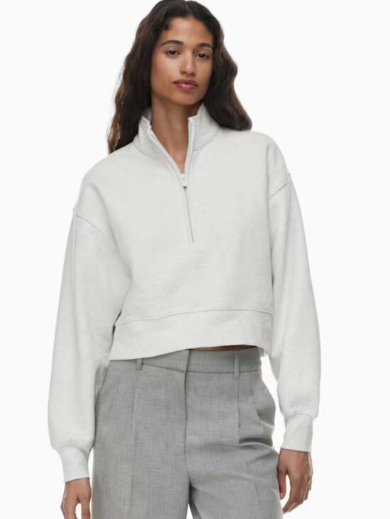 Wilfred Tops - Wilfred Free Half zip sweatshirt